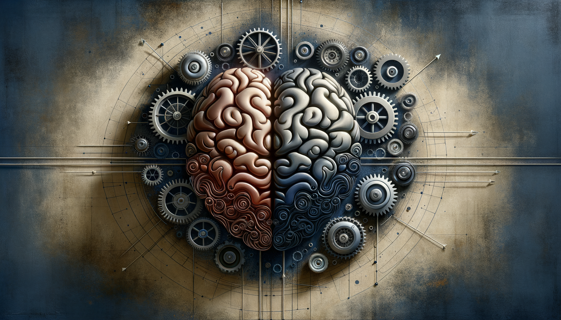 Emotional Intelligence Has a Direct Impact on Leadership Effectiveness An abstract representation of a brain intertwined with a heart